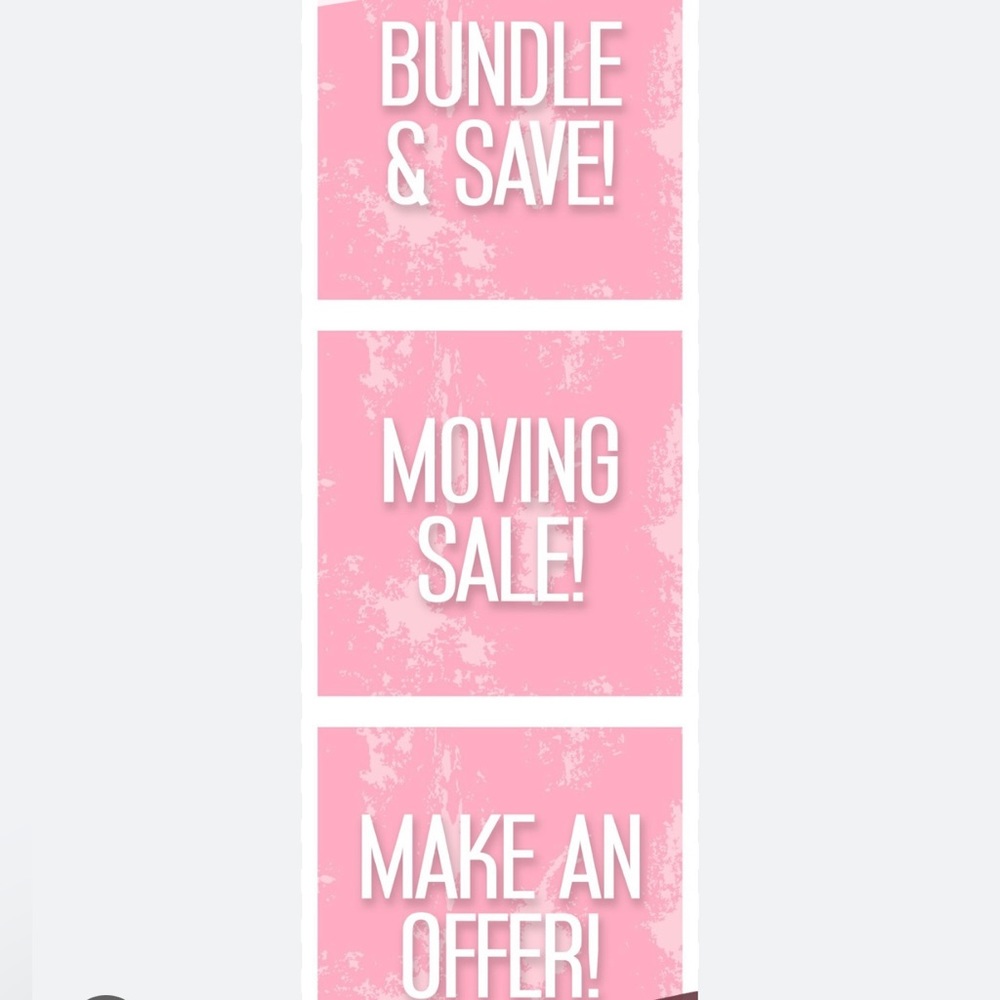 Moving Sale- Bundle for savings